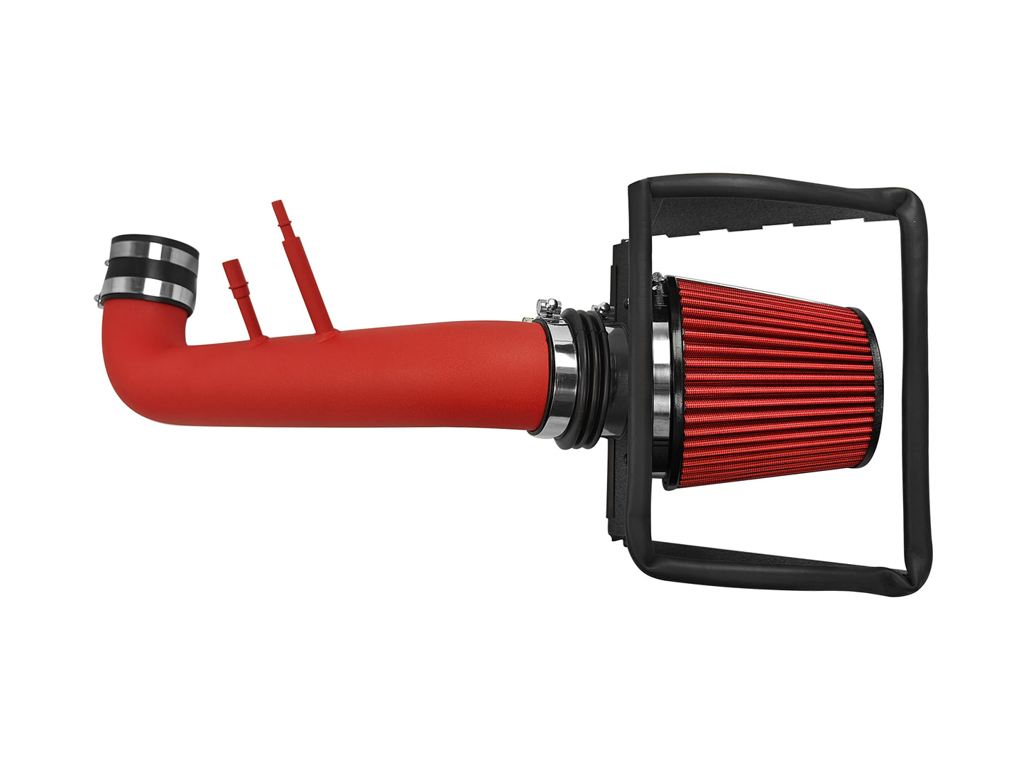 2015-2020 Ford F-150 5.0L V8 Cold Air Intake Wrinkle Red