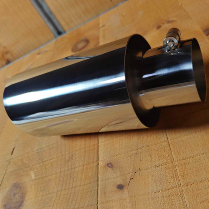 HZ Motorsport | 4.0 Inch Weld On Universal Racing Exhaust Tip Style - HZET004