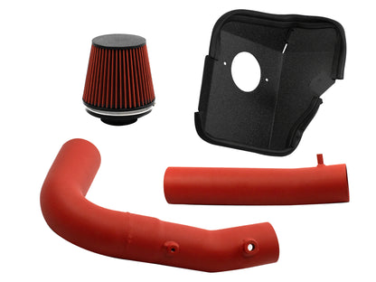 2011-2019 Dodge Charger 3.6L V6 Cold Air Intake Wrinkle Red