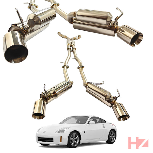 2003-2008 Nissan 350Z True Dual Catback Exhaust