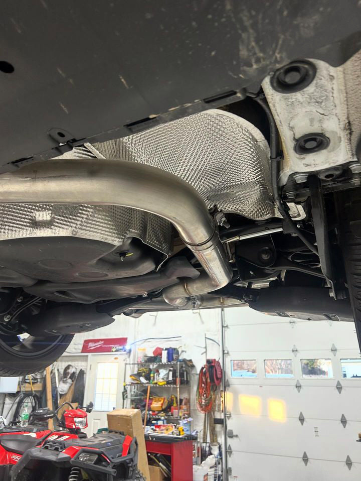 2022+ Volkswagen Golf GTI MK8 Resonated Muffler Delete