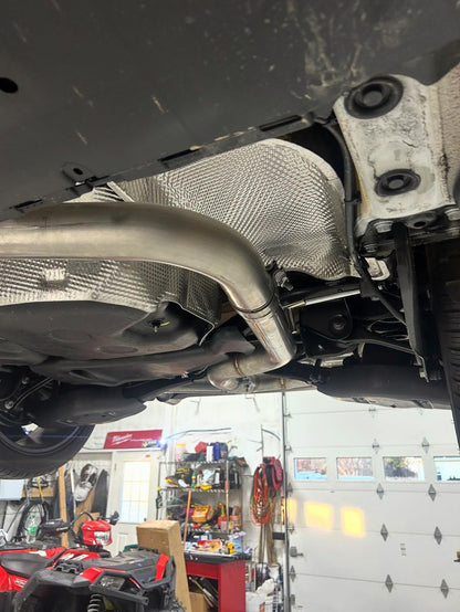 2022+ Volkswagen Golf GTI MK8 Resonated Muffler Delete