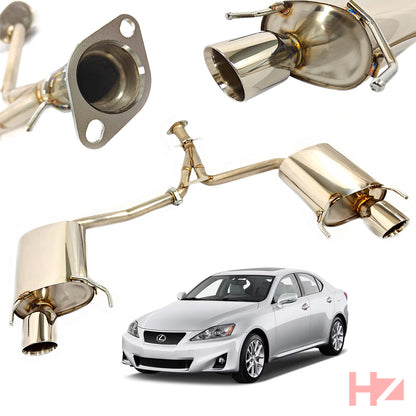 2006-2013 Lexus IS250 V6 Axleback Exhaust