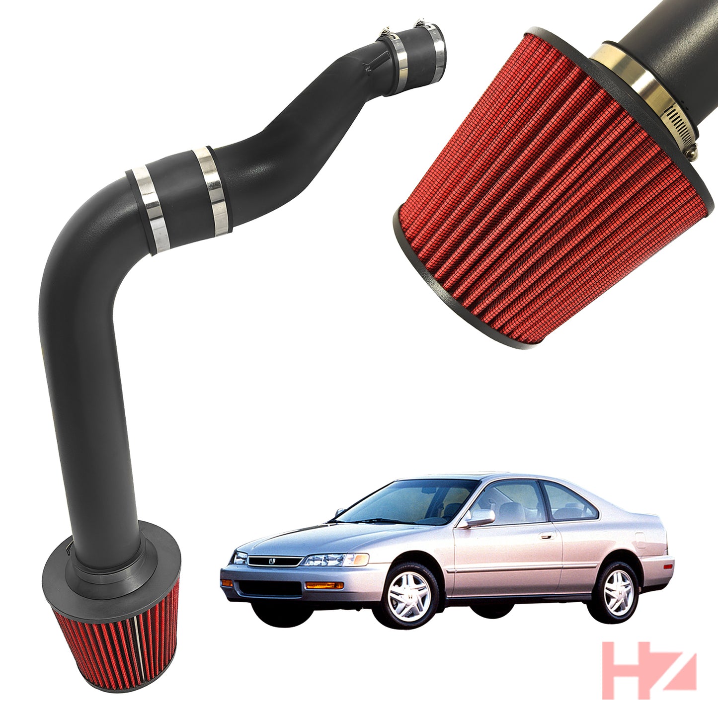 1994-1997 Honda Accord EX LX DX 2.2L Long Tube Cold Air Intake System