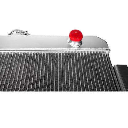 1972-1986 Jeep CJ CJ5/CJ6/CJ7 3 Row Full Aluminum Radiator - HZRAD010 - 729688411334 - 6