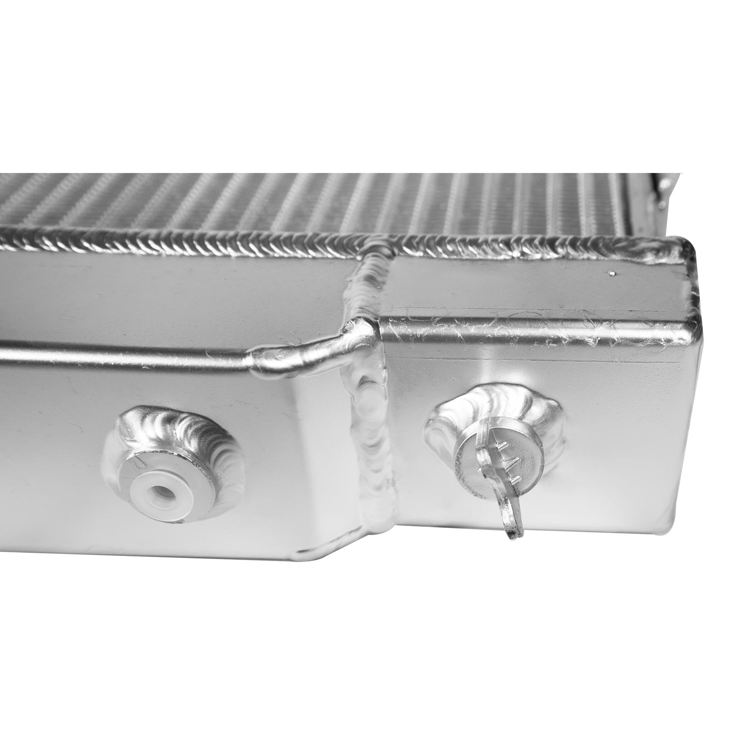 1972-1986 Jeep CJ CJ5/CJ6/CJ7 3 Row Full Aluminum Radiator - HZRAD010 - 729688411334 - 4